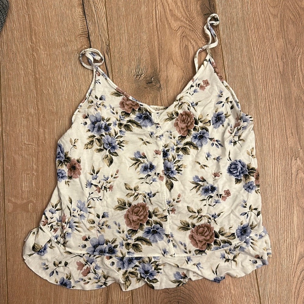 American Eagle Floral Top Small